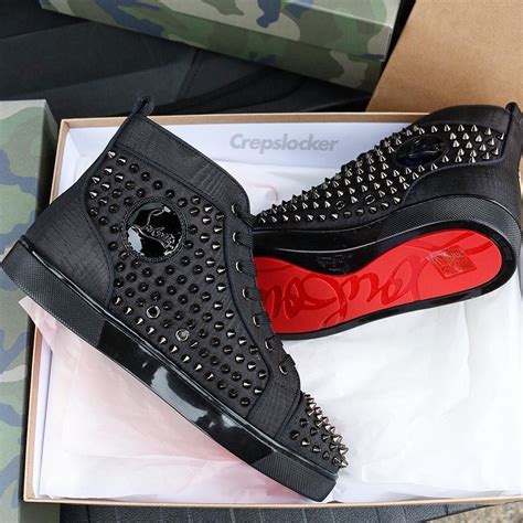 louboutin red bottom shoes men